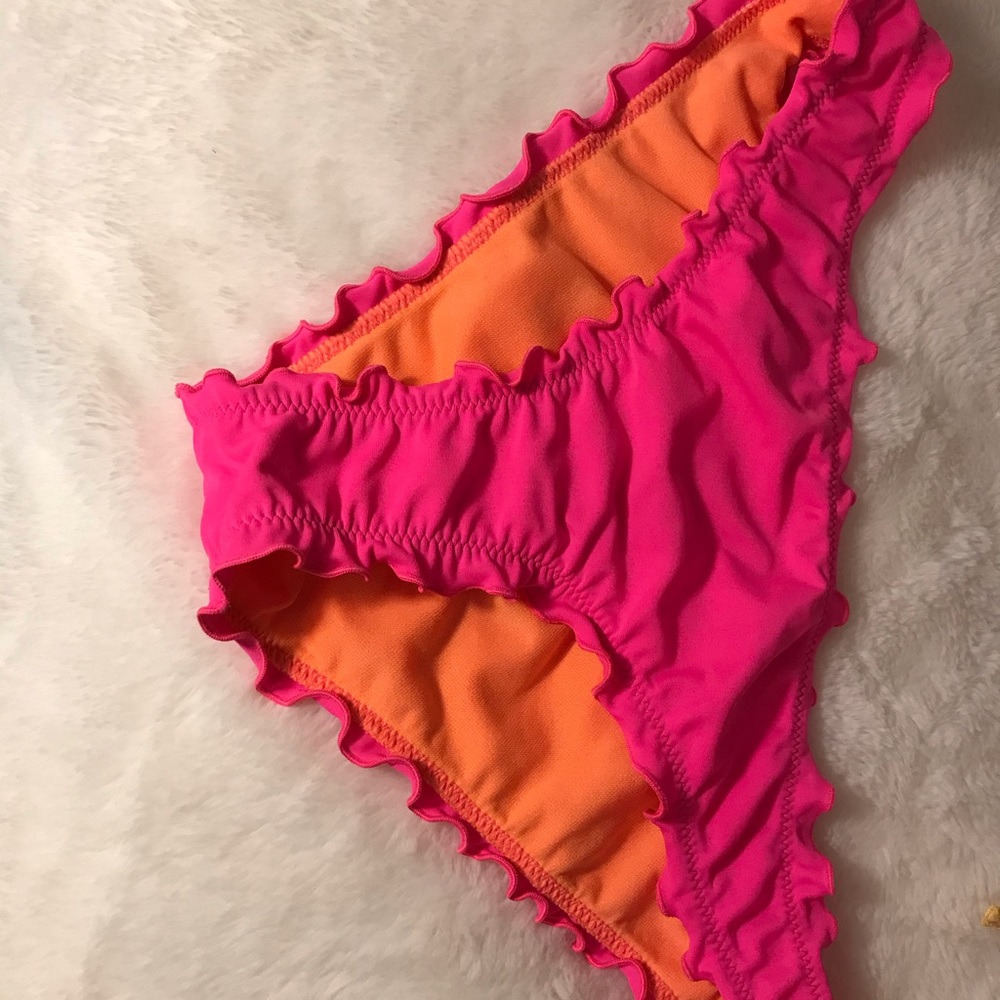 Hollister pink bikini bottoms